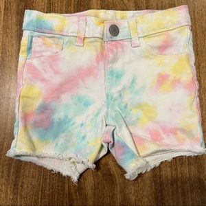 Girls Tie Dye Shorts